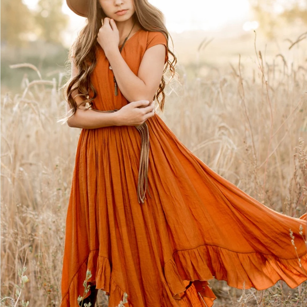 Donating soon-Joyfolie -Briley Dress girls in spice size 8
